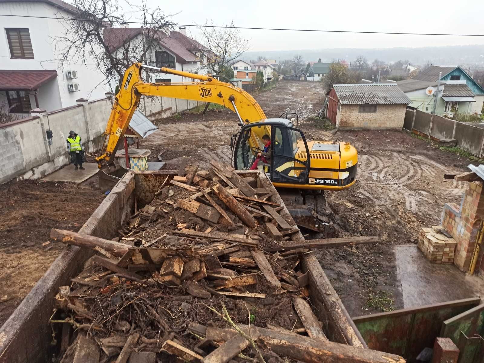 Демонтаж,розчистка ділянки під ключ