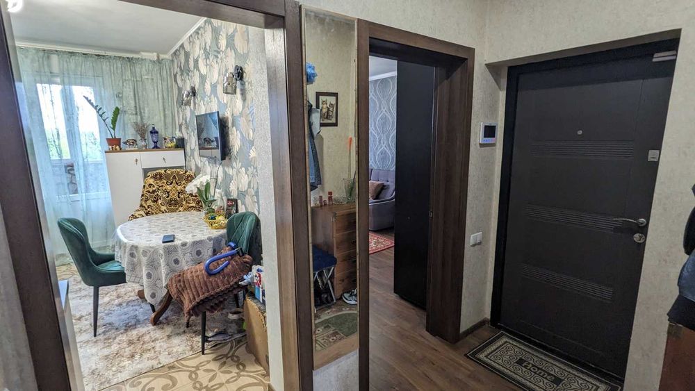 2 комнатная квартира Молодежное с хорошим ремонтом