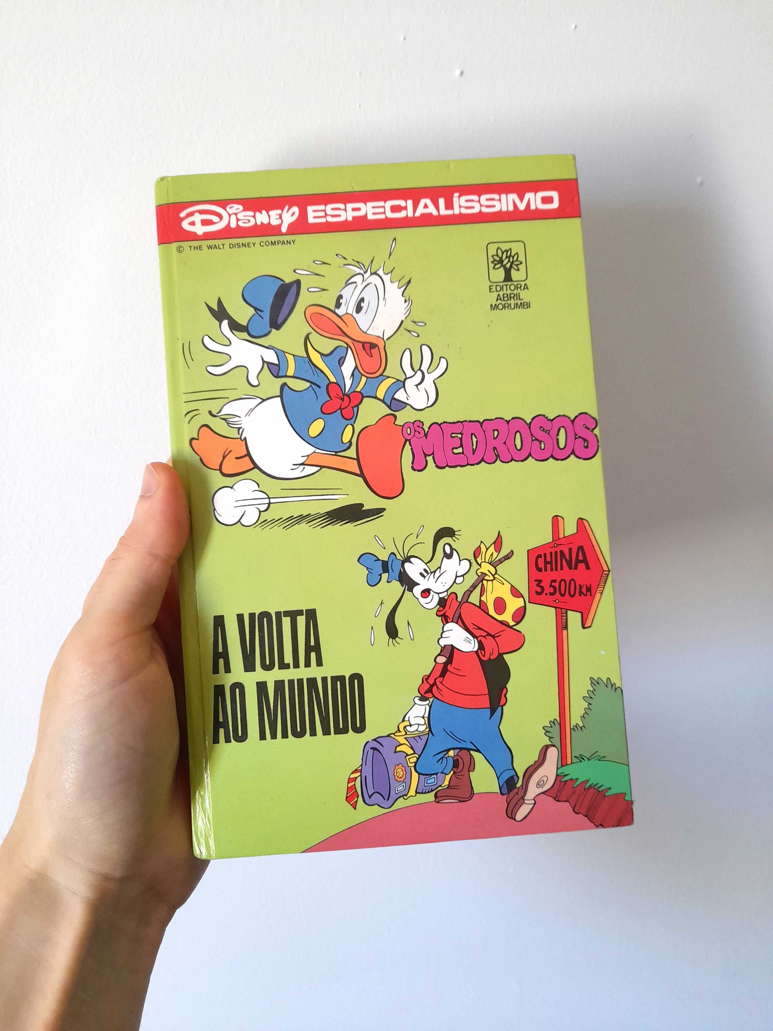 Livro Vintage de BD Disney Especialíssimo Número 26 Coleção Anos 80