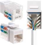 Модуль Keystone RJ45 UTP, кат.5E, 2000 шт. Найнижча ціна