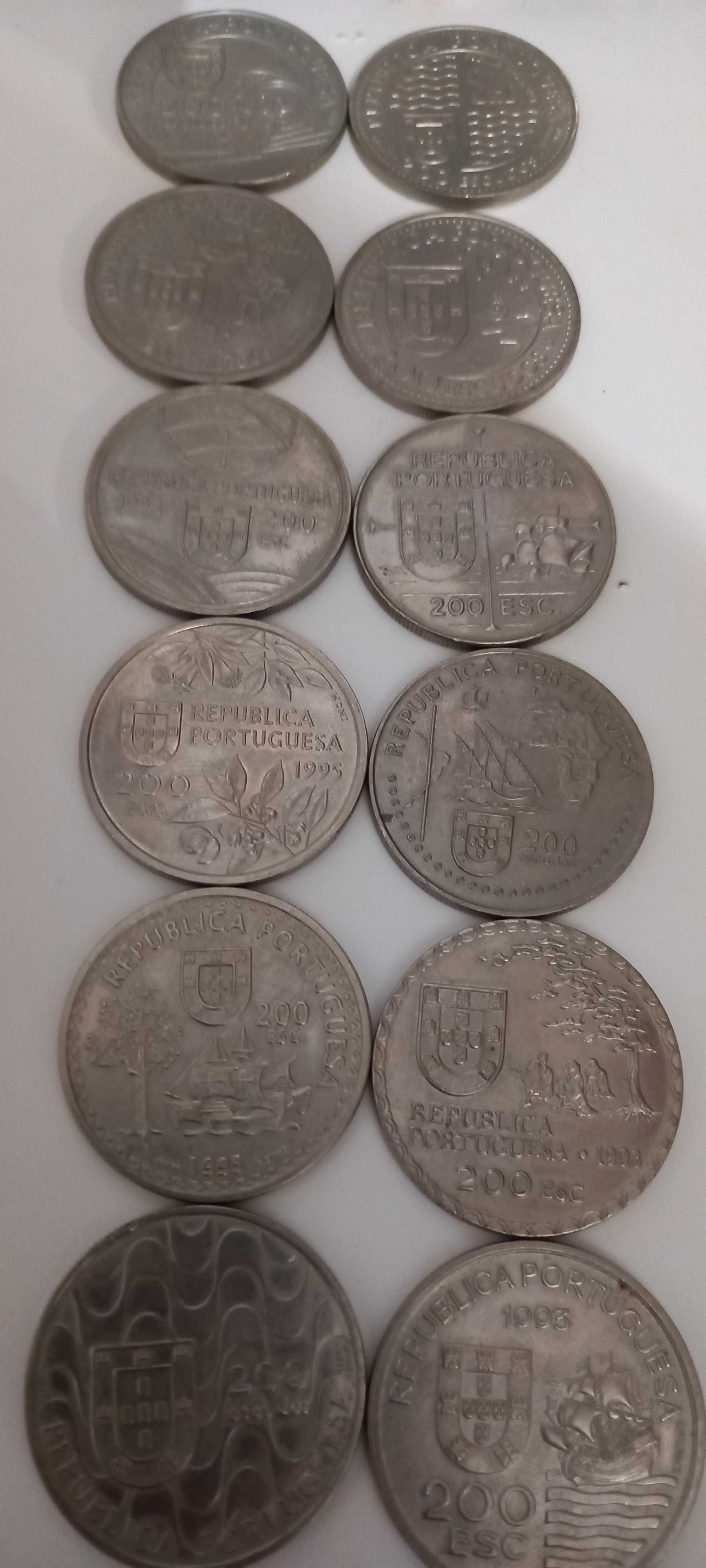moedas 200 escudos comemorativas de coleção raras 2 modelos 6ºanuncio