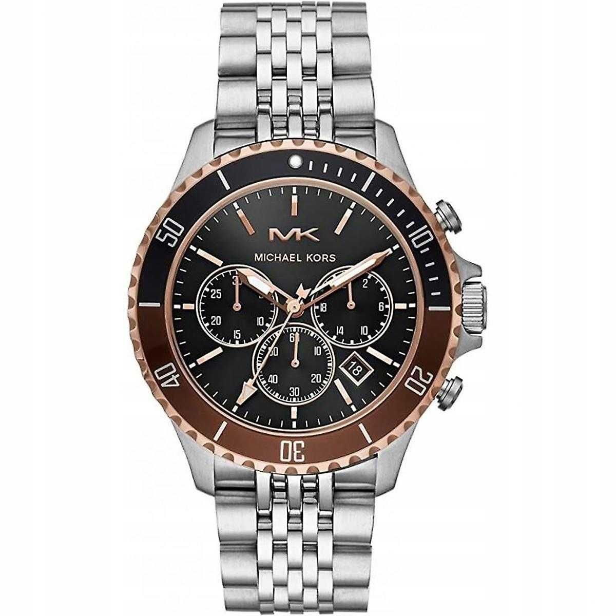 Zegarek Michael Kors Bayville Chronograph MK8725 męski NOWY ZAFOLIOWAN