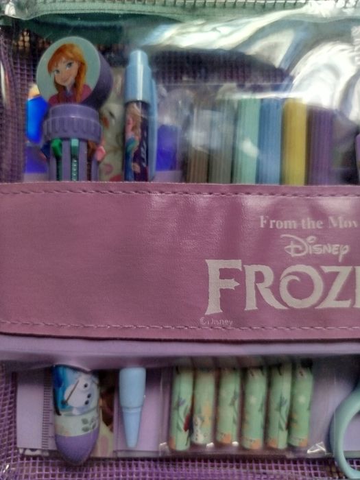 Дитячий концелярський набір для школи Disney Frozen, набір