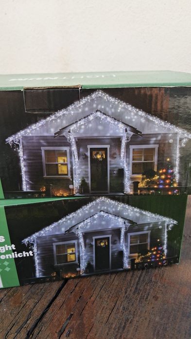 360 LED 14 metros + 10 de fio efeito cortina