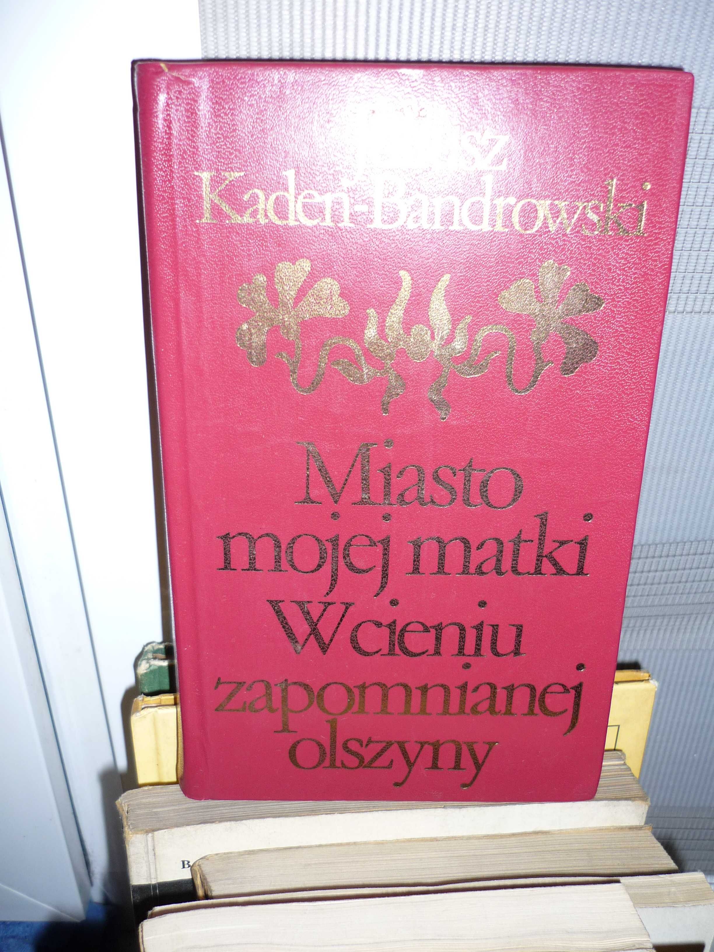 Miasto mojej matki , W cieniu zapomnianej...J.Kaden-Bandrowski.