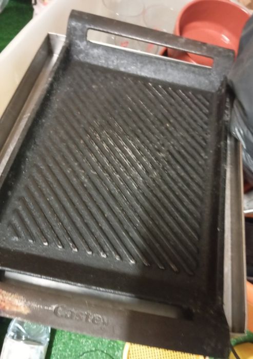 Grelha em ferro fundido