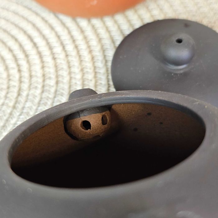 Чайник для чайной церемонии • китайский чайник 210мл • исинская глина