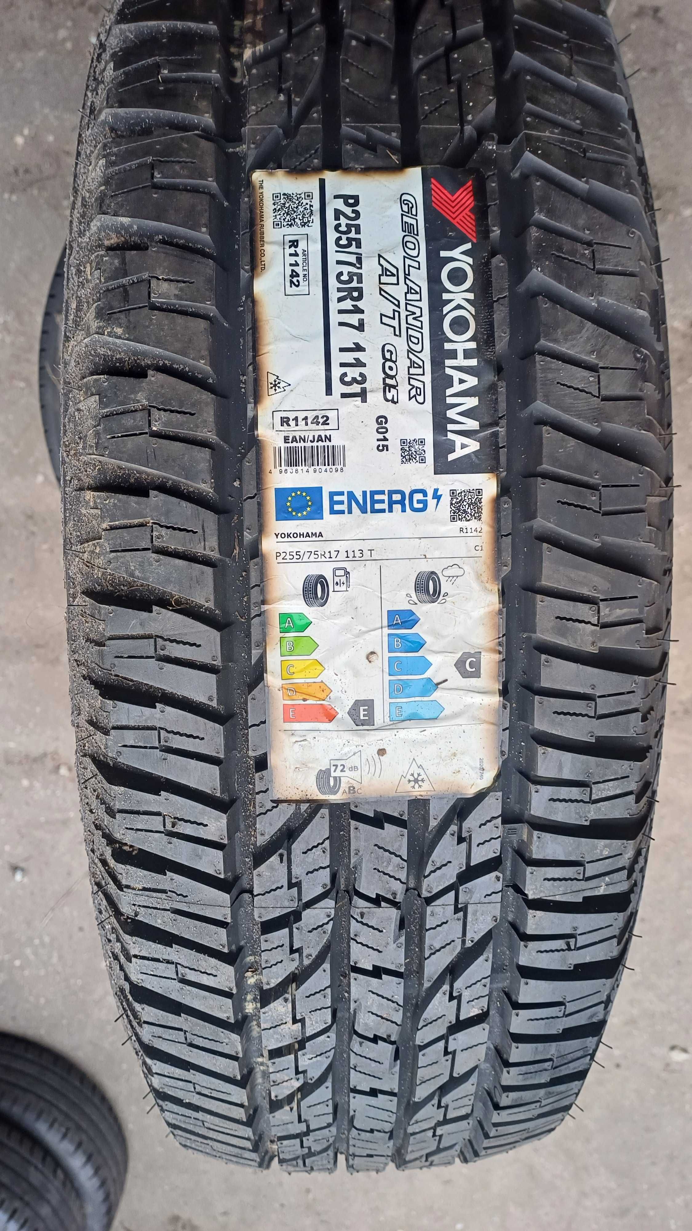 Yokohama GEOLANDAR A/T G015 OWL 255/75R17 113T 2021r