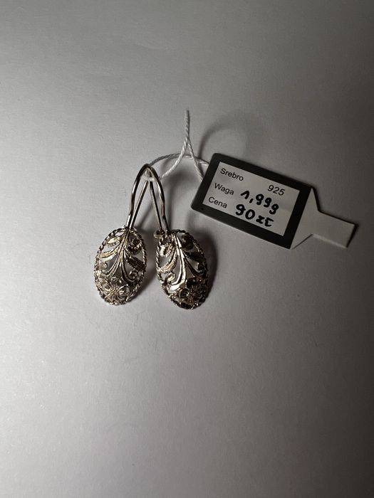 Srebrne kolczyki
