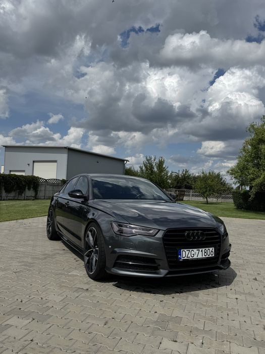 Audi A6 C7 SLINE szare matrix s tronic ladna bogato wyposazona