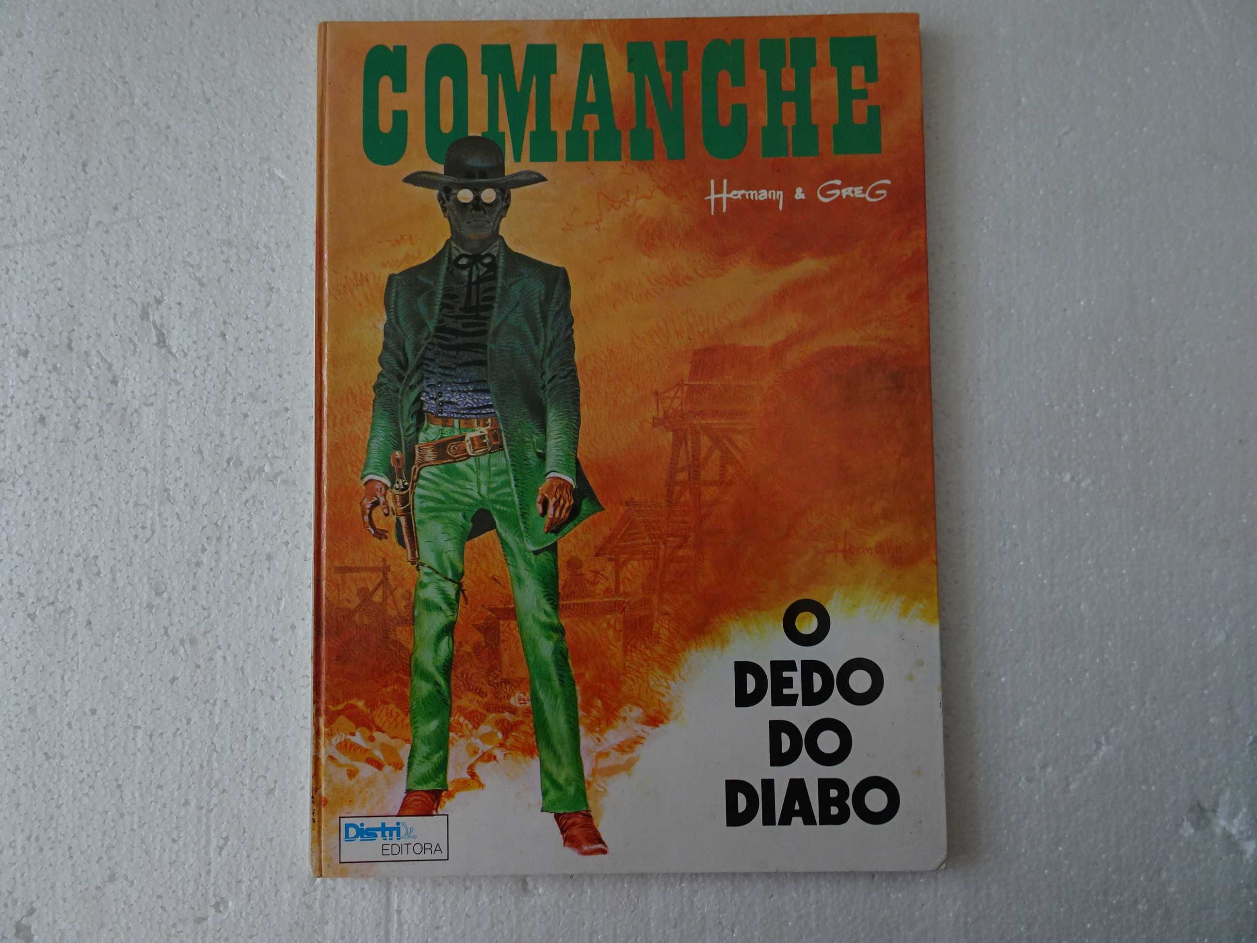 Livro Distri Editora - Comanche - O dedo do diabo (capa dura)