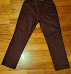 Calça Senhora T.44-More Blue Jeans- Bordeaux