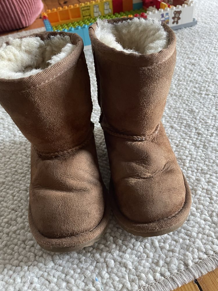 Kozaki Ugg 26 sniegowce. Prawdziwa  welna