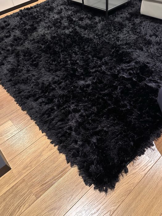 Carpete 300 X 300 Preta pêlo alto
