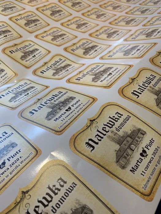 Naklejki Etykiety Ulotki Plakaty Drukarnia Projekty reklama