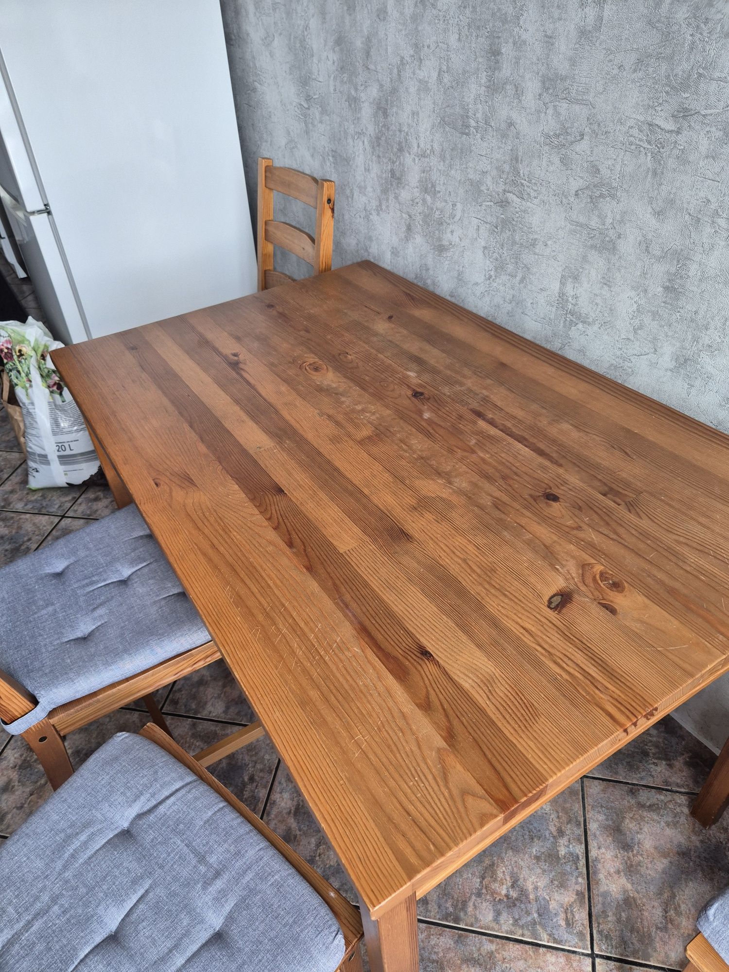 Stół i 4 krzesła Jokmokk Ikea