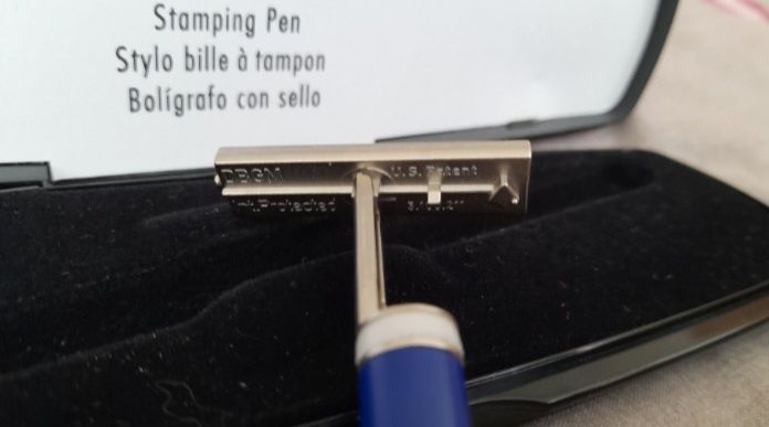 Heri V3303, ручка-штамп со стилусом