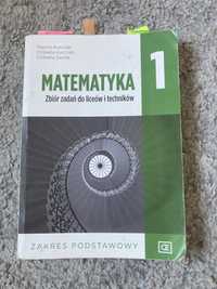 Sprzedam książke do matematyki zbiór + podręcznik klasa 1