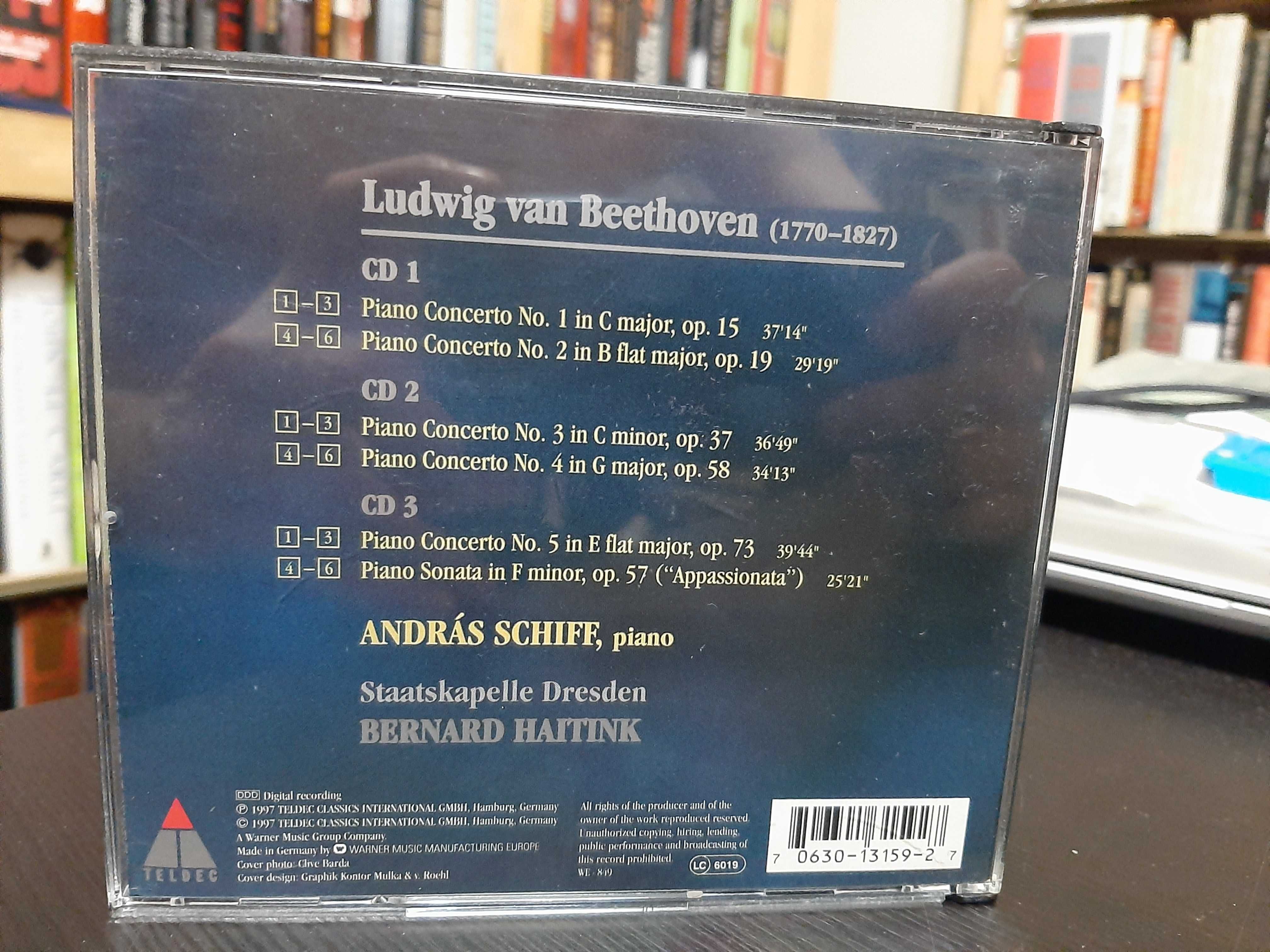 Beethoven – The Piano Concertos – András Schiff, Bernard Haitink