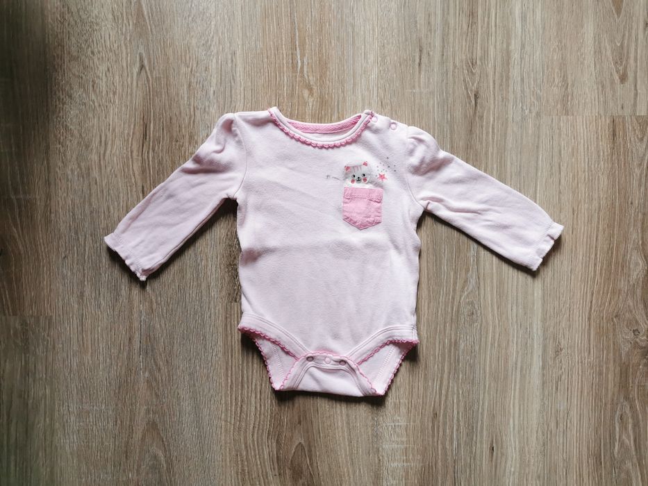 Body na długi rękaw So Cute dziewczynka 68