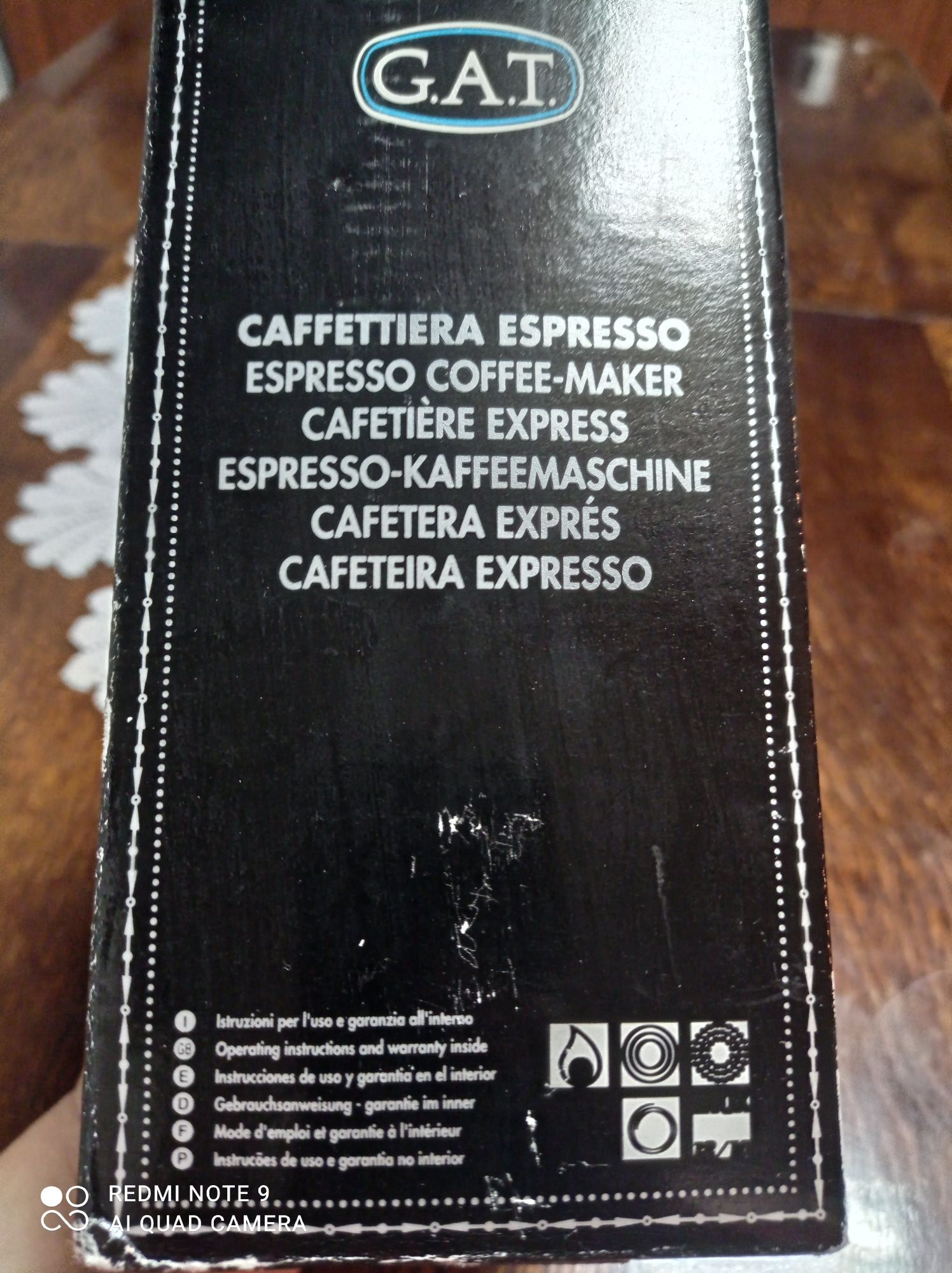 Нова  Італія гайзерова кофеварка
