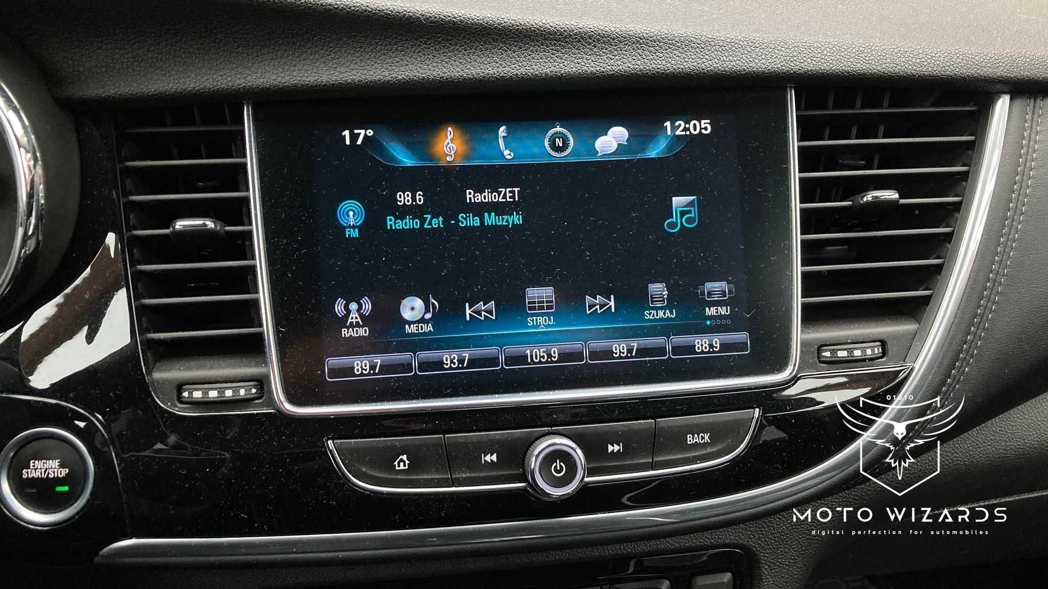 Polskie Menu USA/EU GMC BUICK Encore Enclave CHEVROLET Camaro Volt