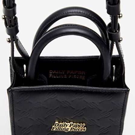 Шкіряна сумочка з колаборації daily paper&filling pieces