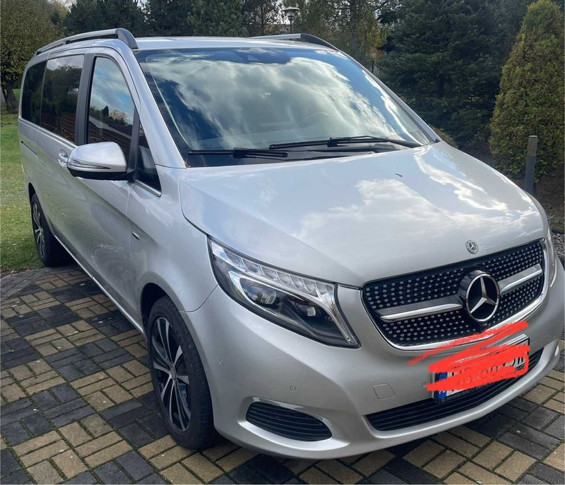 Mercedes V KLASA 7 osobowy 4matic avantgarde salon POLSKA