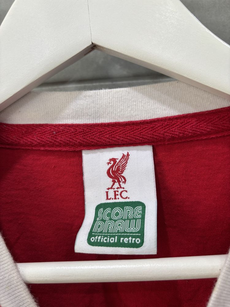 Koszulka, t-shirt Score Draw - Liverpool retro rozmiar XL