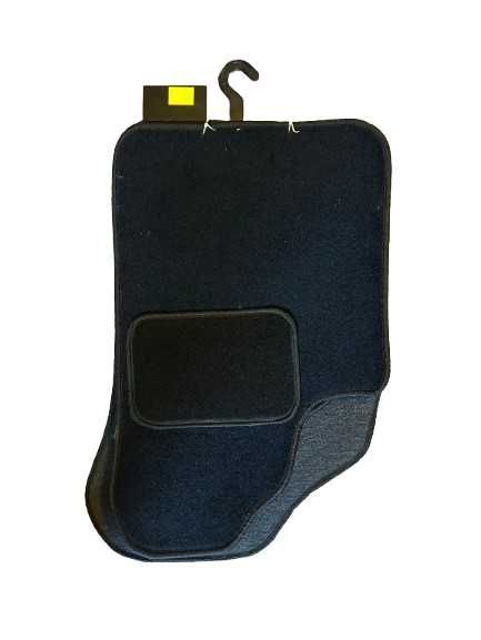 Dywaniki welurowe Renault Clio 2 komplet 4 szt czarne