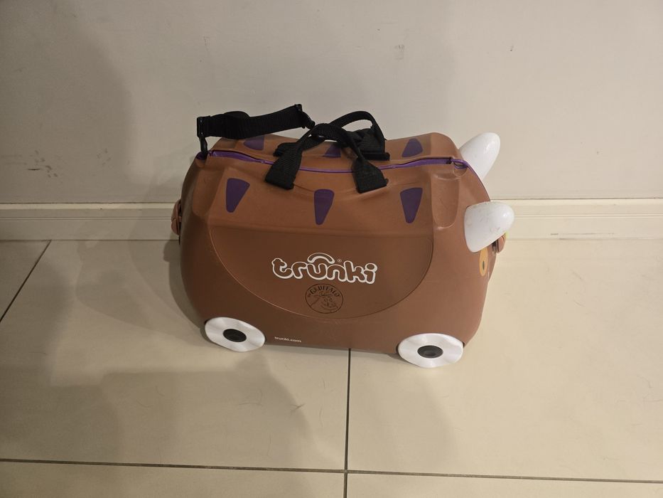 2 x walizka dziecięca, jezdzik Trunki