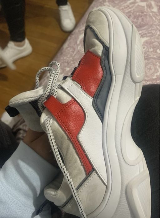 Sapatilhas mulher “Tommy Hilfiger” tamanho 37 vermelho/azul escuro