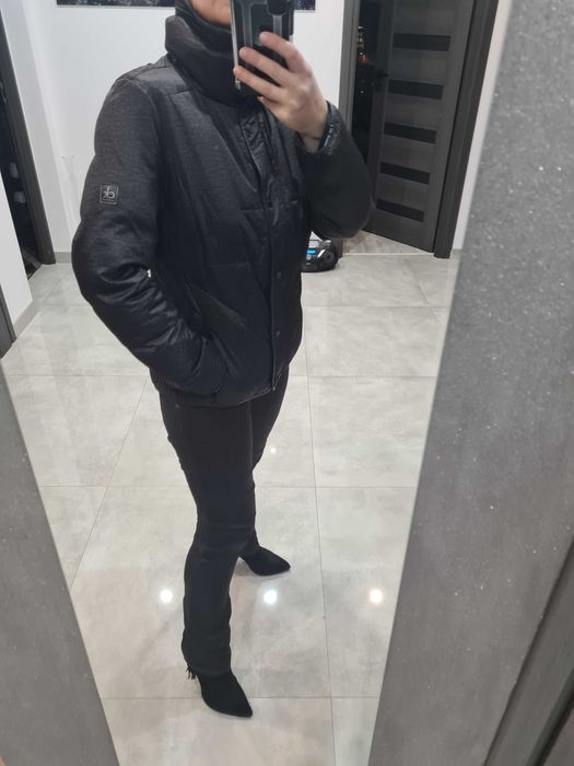 Kurtka CK, zimowa, wysoki kołnierz, Calvin Klein, M / L