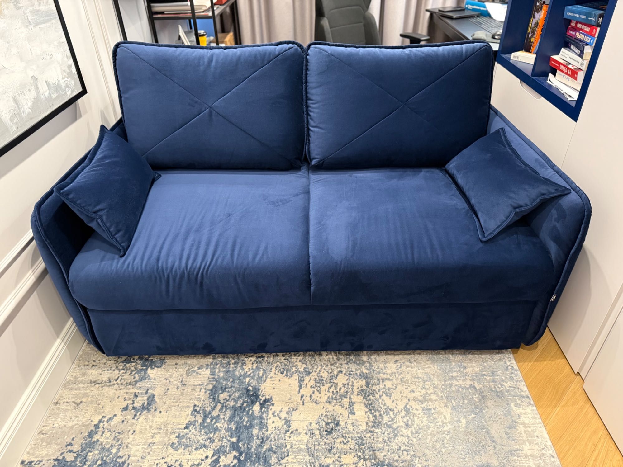 Sofa Dwuosobowa z Funkcją Spania i Szufladą Model Selfie MEBLOO