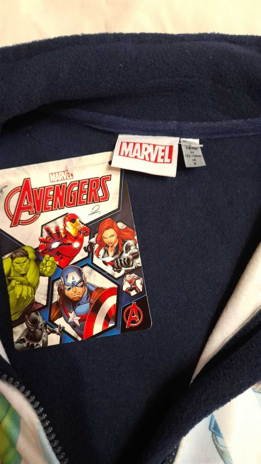 Новая фирменная флиска Marvel Avengers, на 7-8л.,р.122-128, оригинал