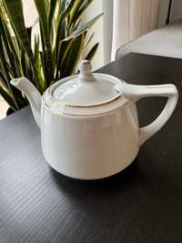Porcelanowy czajniczek do parzenia herbaty imbirek Ćmielów