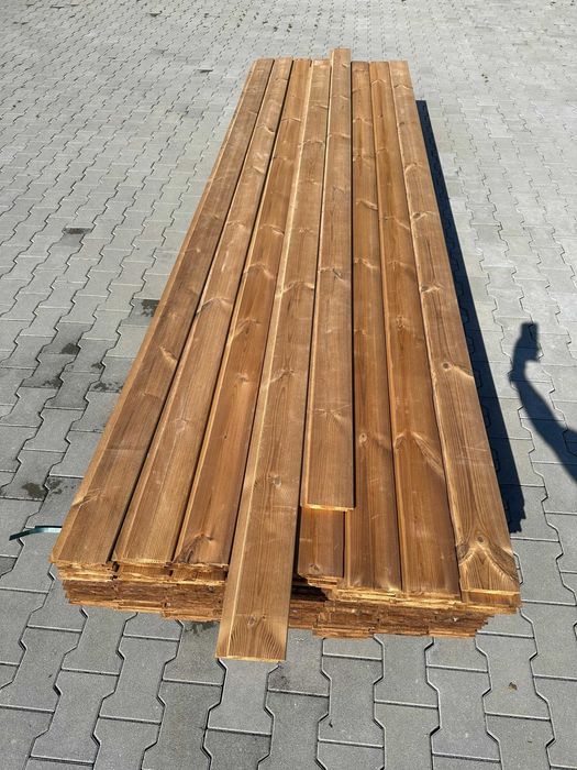 Deska elewacyjna elewacja Thermo Sosna Zetka termo 18x143mm