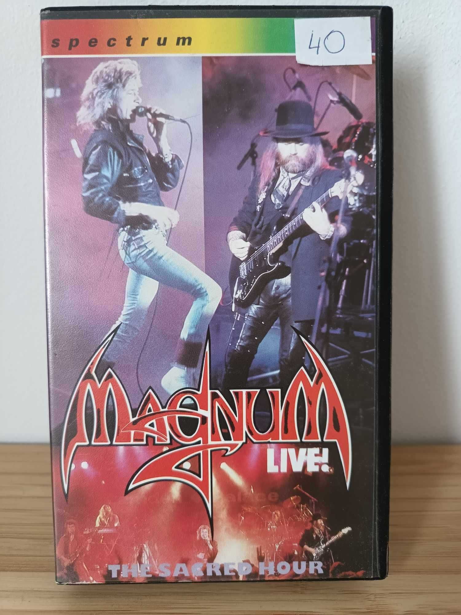 Magnum Live! kaseta VHS