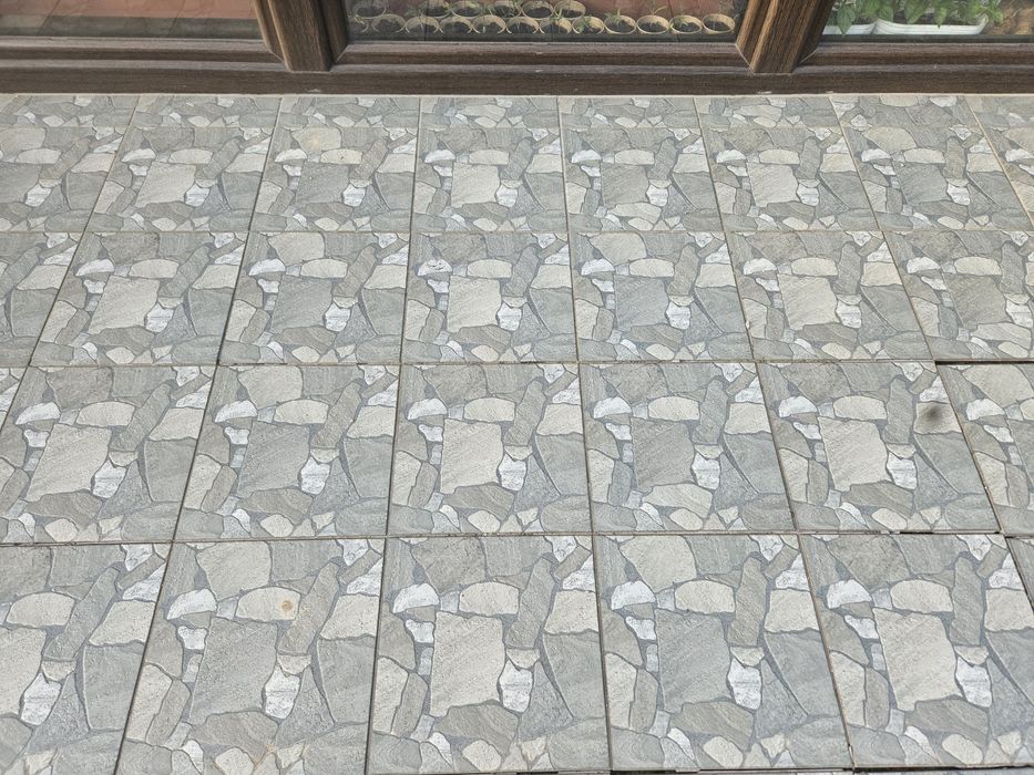 Płytki tarasowe po demontażu używane szare kamienie ok 200 sztuk