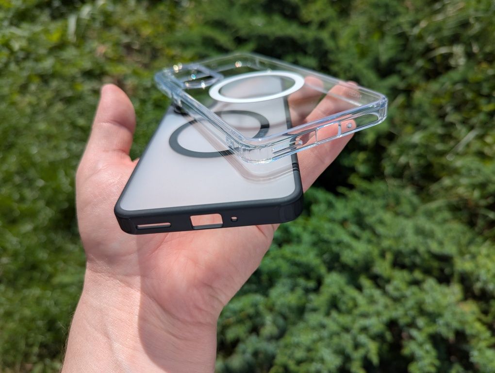 Oneplus ACE 3v Прозорий/Матовий чохол MagSafe Протиударний чехол