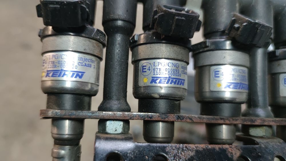 Wtryskiwacze LPG Keihin żółte