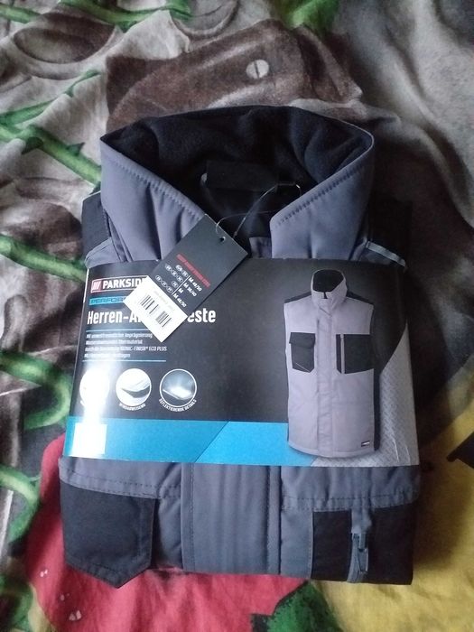 Parkside bezrekawnik kamizelka robocza rozmiar M 48-50 nowa
