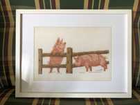 Quadro ponto cruz