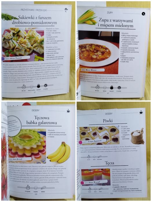 Książka "Przepisy kulinarne Biedronki"/ 3 szt