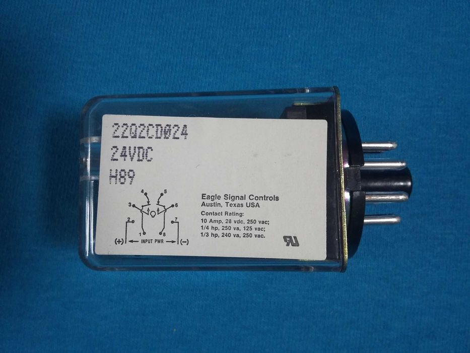 Реле управления сигналами Eagle 22Q2CD024 24 В США оригинал