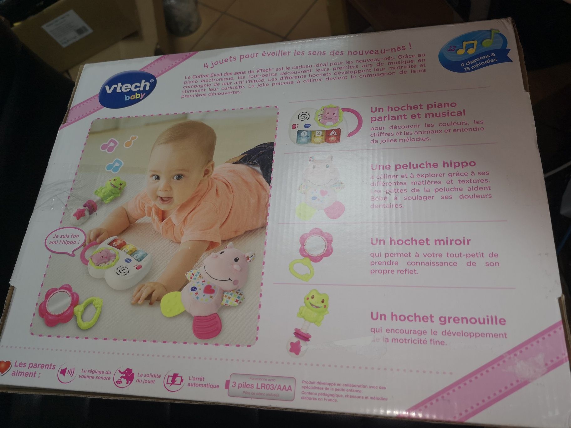 VTech – zestaw upominkowy z okazji narodzin – dla niemowląt