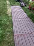 Blacha trapezowa z demontazu. 65 m