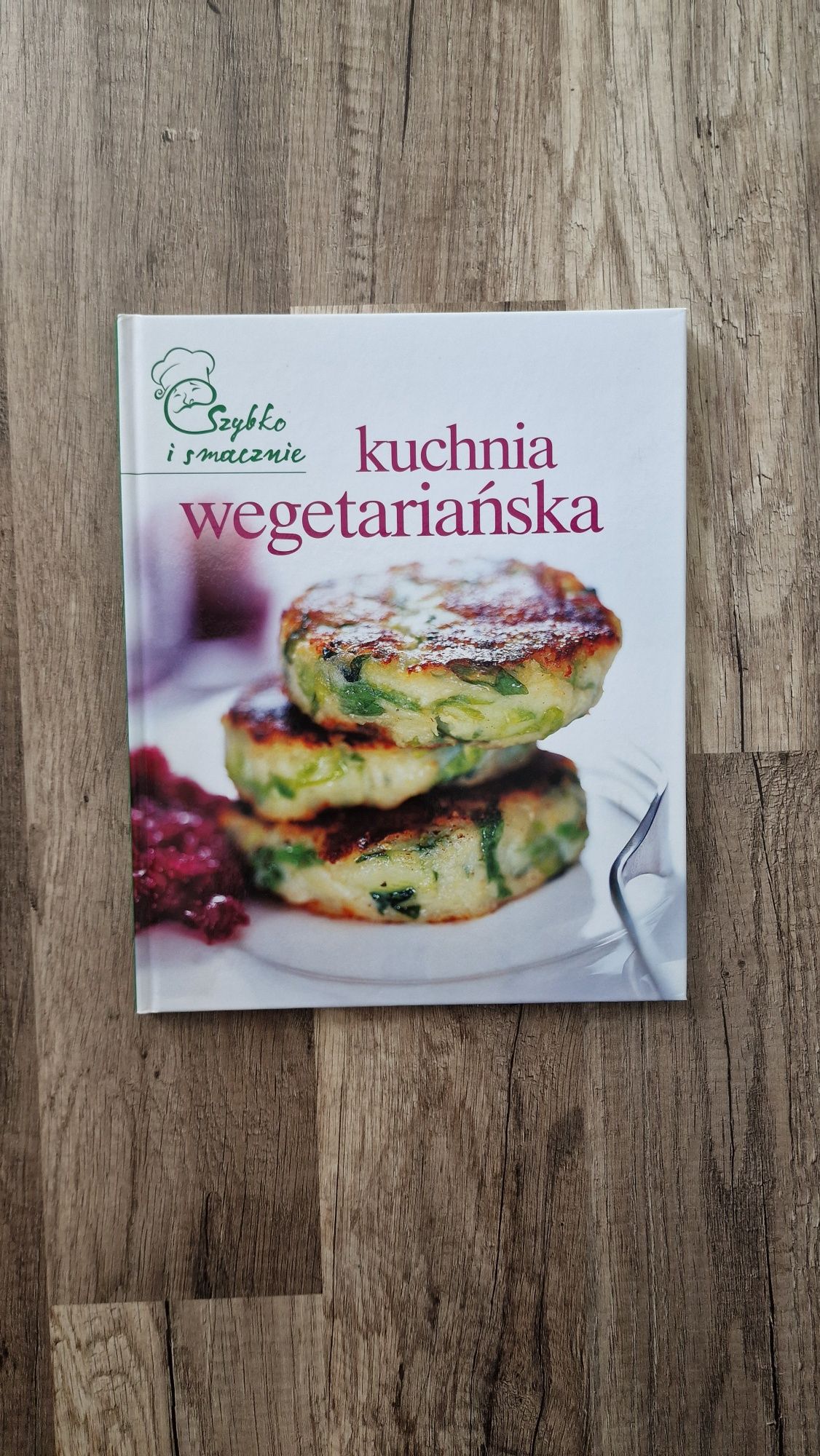 książka z przepisami - kuchnia wegetariańska