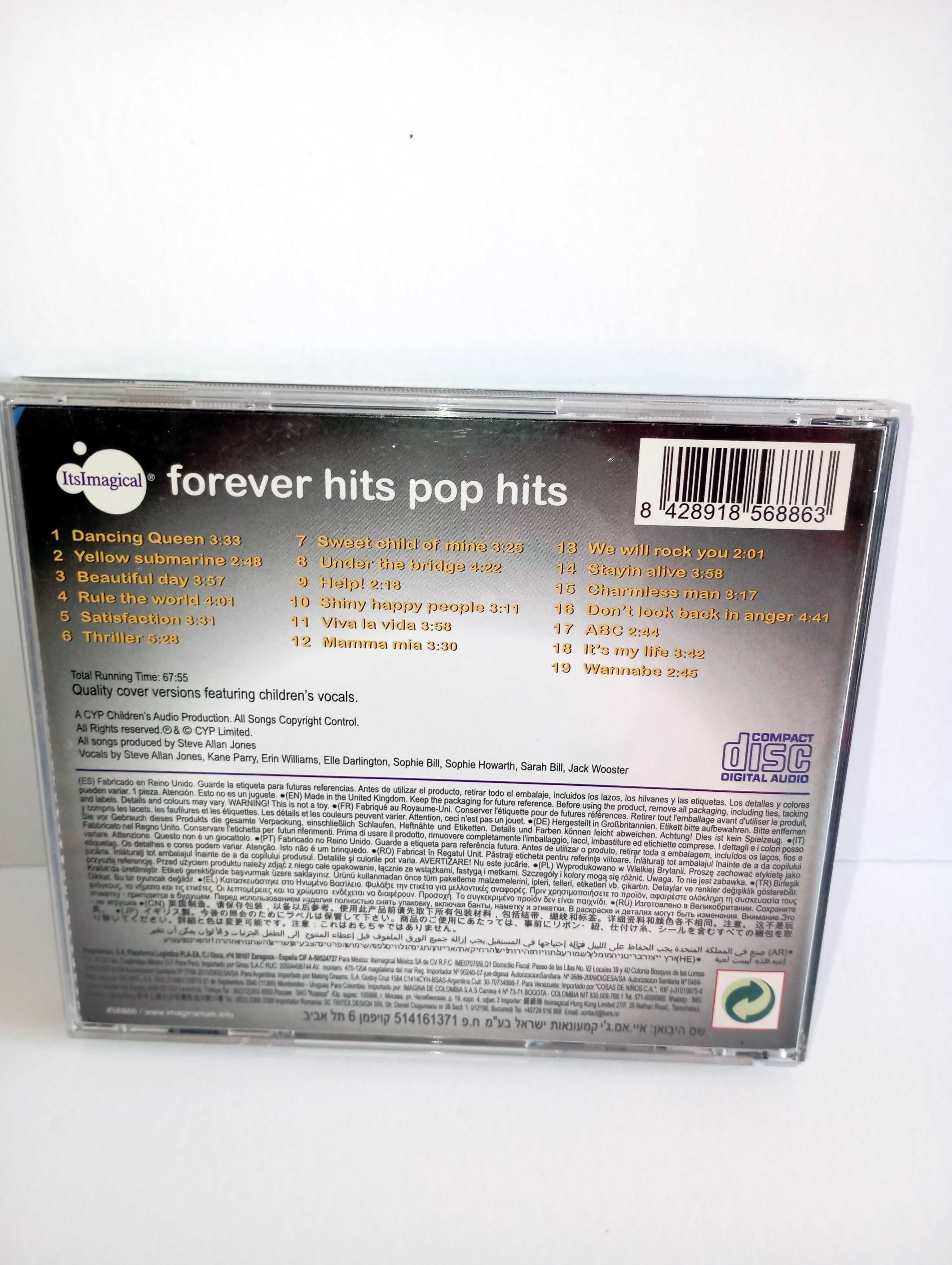 CD Forever Hits, International Pop - CD Original