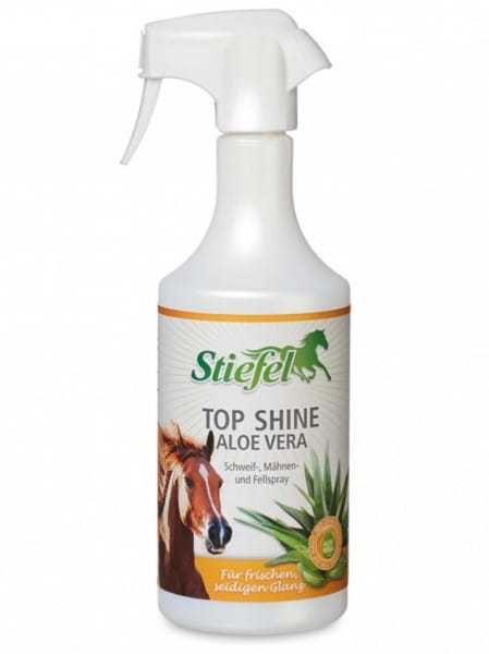 Spray do sierści Top Shine 750ml z żelem aloesowym